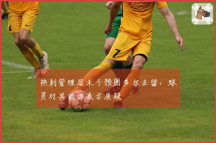 热刺管理层未干预图多尔去留，球员对其能力表示质疑